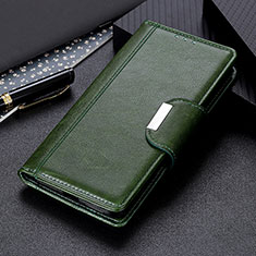 Coque Portefeuille Livre Cuir Etui Clapet M01L pour Samsung Galaxy A02 Vert