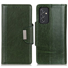 Coque Portefeuille Livre Cuir Etui Clapet M01L pour Samsung Galaxy A15 4G Vert