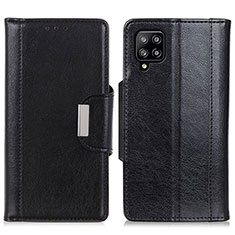 Coque Portefeuille Livre Cuir Etui Clapet M01L pour Samsung Galaxy A22 4G Noir