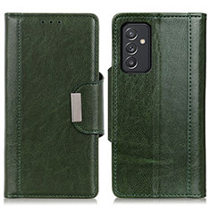 Coque Portefeuille Livre Cuir Etui Clapet M01L pour Samsung Galaxy A24 4G Vert