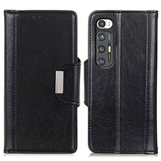 Coque Portefeuille Livre Cuir Etui Clapet M01L pour Xiaomi Mi 10S 5G Noir