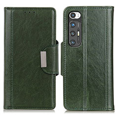 Coque Portefeuille Livre Cuir Etui Clapet M01L pour Xiaomi Mi 10S 5G Vert