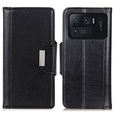 Coque Portefeuille Livre Cuir Etui Clapet M01L pour Xiaomi Mi 11 Ultra 5G Noir