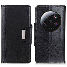 Coque Portefeuille Livre Cuir Etui Clapet M01L pour Xiaomi Mi 13 Ultra 5G Noir