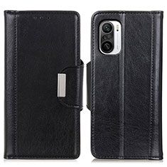 Coque Portefeuille Livre Cuir Etui Clapet M01L pour Xiaomi Redmi K40 Pro 5G Noir