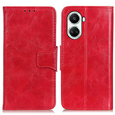 Coque Portefeuille Livre Cuir Etui Clapet M02L pour Huawei Nova 10 SE Rouge