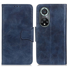 Coque Portefeuille Livre Cuir Etui Clapet M02L pour Huawei Nova 9 Pro Bleu