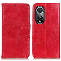 Coque Portefeuille Livre Cuir Etui Clapet M02L pour Huawei Nova 9 Pro Rouge