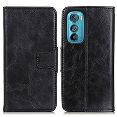 Coque Portefeuille Livre Cuir Etui Clapet M02L pour Motorola Moto Edge 30 5G Noir