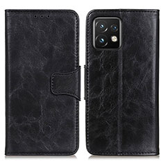 Coque Portefeuille Livre Cuir Etui Clapet M02L pour Motorola Moto Edge 40 Pro 5G Noir