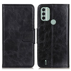 Coque Portefeuille Livre Cuir Etui Clapet M02L pour Nokia C31 Noir