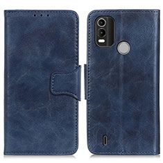 Coque Portefeuille Livre Cuir Etui Clapet M02L pour Nokia G11 Plus Bleu