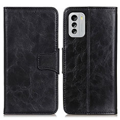 Coque Portefeuille Livre Cuir Etui Clapet M02L pour Nokia G60 5G Noir