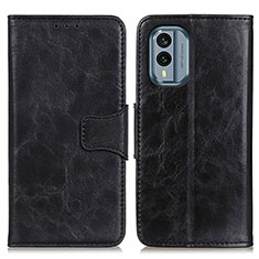 Coque Portefeuille Livre Cuir Etui Clapet M02L pour Nokia X30 5G Noir