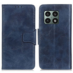 Coque Portefeuille Livre Cuir Etui Clapet M02L pour OnePlus 10 Pro 5G Bleu