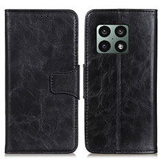 Coque Portefeuille Livre Cuir Etui Clapet M02L pour OnePlus 10 Pro 5G Noir