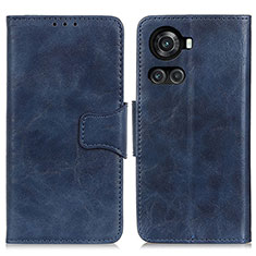 Coque Portefeuille Livre Cuir Etui Clapet M02L pour OnePlus 10R 5G Bleu