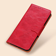 Coque Portefeuille Livre Cuir Etui Clapet M02L pour OnePlus 9 5G Rouge