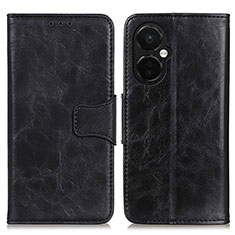 Coque Portefeuille Livre Cuir Etui Clapet M02L pour OnePlus Nord CE 3 5G Noir