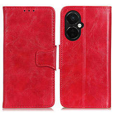 Coque Portefeuille Livre Cuir Etui Clapet M02L pour OnePlus Nord CE 3 5G Rouge