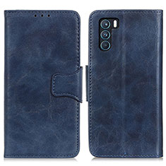 Coque Portefeuille Livre Cuir Etui Clapet M02L pour Oppo K9 Pro 5G Bleu