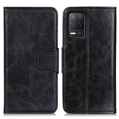 Coque Portefeuille Livre Cuir Etui Clapet M02L pour Realme 8 5G Noir