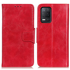 Coque Portefeuille Livre Cuir Etui Clapet M02L pour Realme 8 5G Rouge