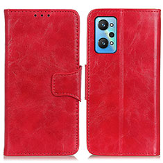 Coque Portefeuille Livre Cuir Etui Clapet M02L pour Realme GT Neo 3T 5G Rouge