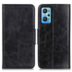 Coque Portefeuille Livre Cuir Etui Clapet M02L pour Realme GT Neo2 5G Noir