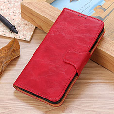 Coque Portefeuille Livre Cuir Etui Clapet M02L pour Samsung Galaxy A02s Rouge