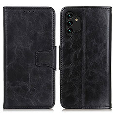 Coque Portefeuille Livre Cuir Etui Clapet M02L pour Samsung Galaxy A04s Noir