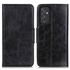 Coque Portefeuille Livre Cuir Etui Clapet M02L pour Samsung Galaxy A15 4G Noir