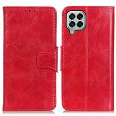 Coque Portefeuille Livre Cuir Etui Clapet M02L pour Samsung Galaxy M33 5G Rouge