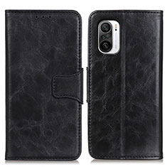 Coque Portefeuille Livre Cuir Etui Clapet M02L pour Xiaomi Mi 11i 5G Noir