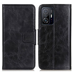 Coque Portefeuille Livre Cuir Etui Clapet M02L pour Xiaomi Mi 11T 5G Noir