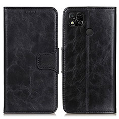 Coque Portefeuille Livre Cuir Etui Clapet M02L pour Xiaomi POCO C31 Noir