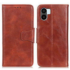 Coque Portefeuille Livre Cuir Etui Clapet M02L pour Xiaomi Redmi A2 Plus Marron