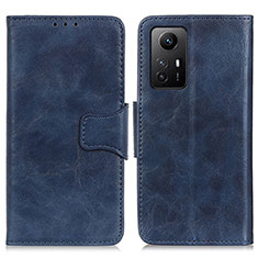 Coque Portefeuille Livre Cuir Etui Clapet M02L pour Xiaomi Redmi Note 12S Bleu