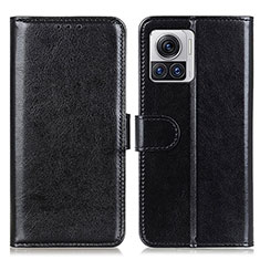 Coque Portefeuille Livre Cuir Etui Clapet M03L pour Motorola Moto Edge 30 Ultra 5G Noir