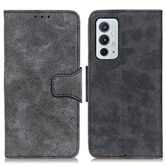 Coque Portefeuille Livre Cuir Etui Clapet M03L pour OnePlus 9RT 5G Noir