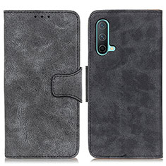 Coque Portefeuille Livre Cuir Etui Clapet M03L pour OnePlus Nord CE 5G Noir