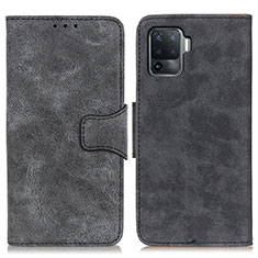 Coque Portefeuille Livre Cuir Etui Clapet M03L pour Oppo A94 4G Noir