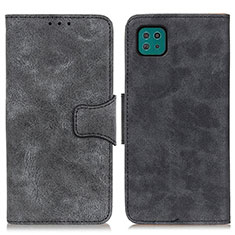 Coque Portefeuille Livre Cuir Etui Clapet M03L pour Samsung Galaxy A22s 5G Noir
