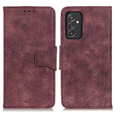 Coque Portefeuille Livre Cuir Etui Clapet M03L pour Samsung Galaxy A82 5G Violet