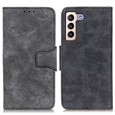 Coque Portefeuille Livre Cuir Etui Clapet M03L pour Samsung Galaxy S21 FE 5G Noir