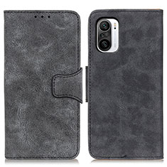 Coque Portefeuille Livre Cuir Etui Clapet M03L pour Xiaomi Mi 11X 5G Noir