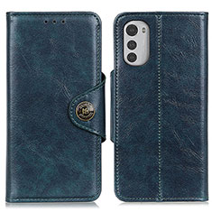 Coque Portefeuille Livre Cuir Etui Clapet M04L pour Motorola Moto E32s Bleu