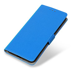 Coque Portefeuille Livre Cuir Etui Clapet M04L pour Motorola Moto G Play Gen 2 Bleu