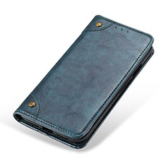 Coque Portefeuille Livre Cuir Etui Clapet M04L pour Samsung Galaxy A02s Bleu