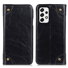 Coque Portefeuille Livre Cuir Etui Clapet M04L pour Samsung Galaxy A53 5G Noir